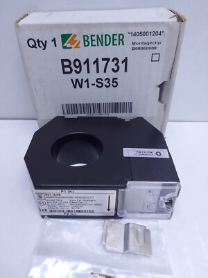 BENDER W1-S35 MEASURING C.T./ AC:720V / 3KV / 10A/ 16.7MA