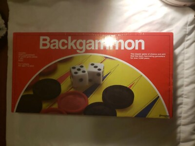 Pressman Boardgame  Backgammon 