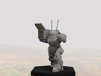 Urbanmech LRM20 | DIW Exclusive | 3D-Printed Miniature for Battletech
