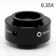 0.35X C-Mount Camera Adapter Reduction Lens for Trinocular Olympus Microscope