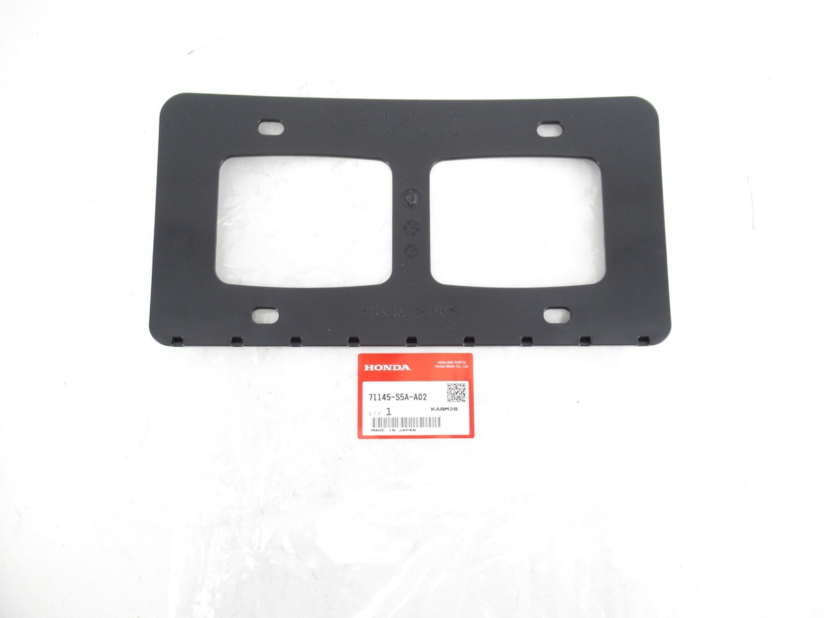 New Genuine OEM Honda 71145-S5A-A02 Front License Plate Bracket