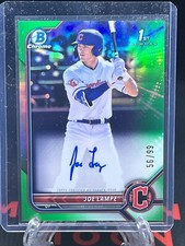 2022 Bowman Chrome Draft - Joe Lampe - AUTO - GREEN REFRACTOR #56/99 GUARDIANS