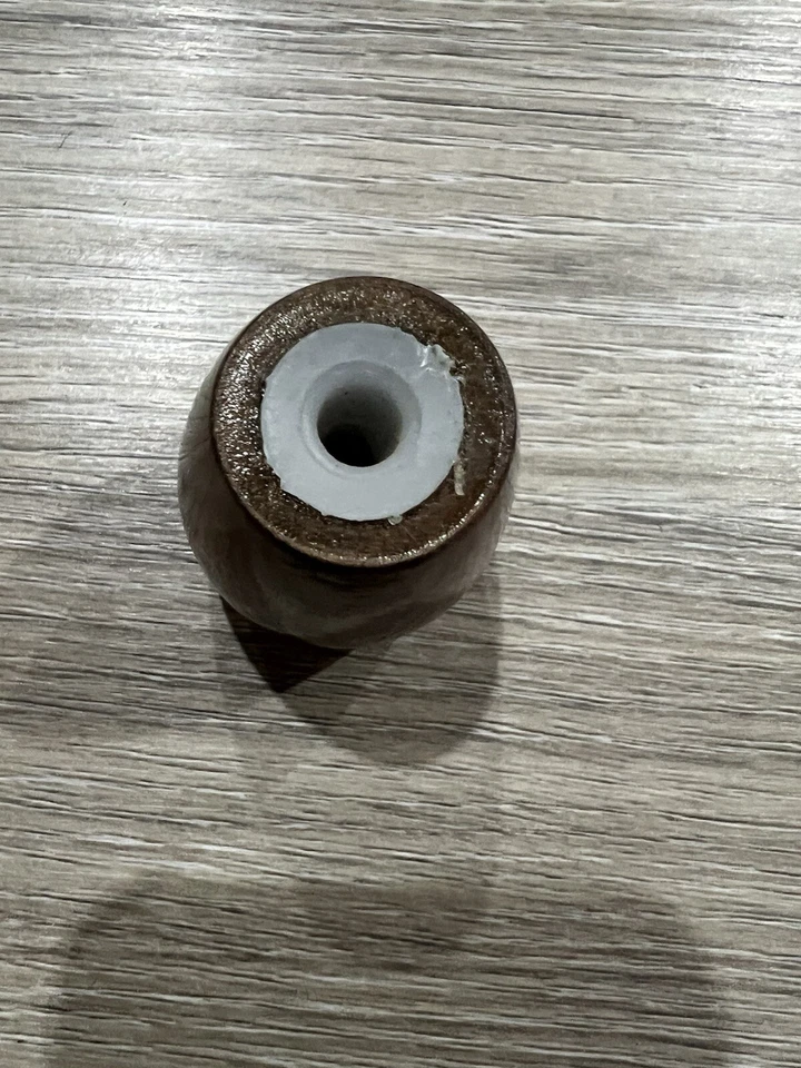 Coche clásico Mini MG Midget Sprite Morris Minor madera pulida perilla de engranaje de madera Foto 2 de 3