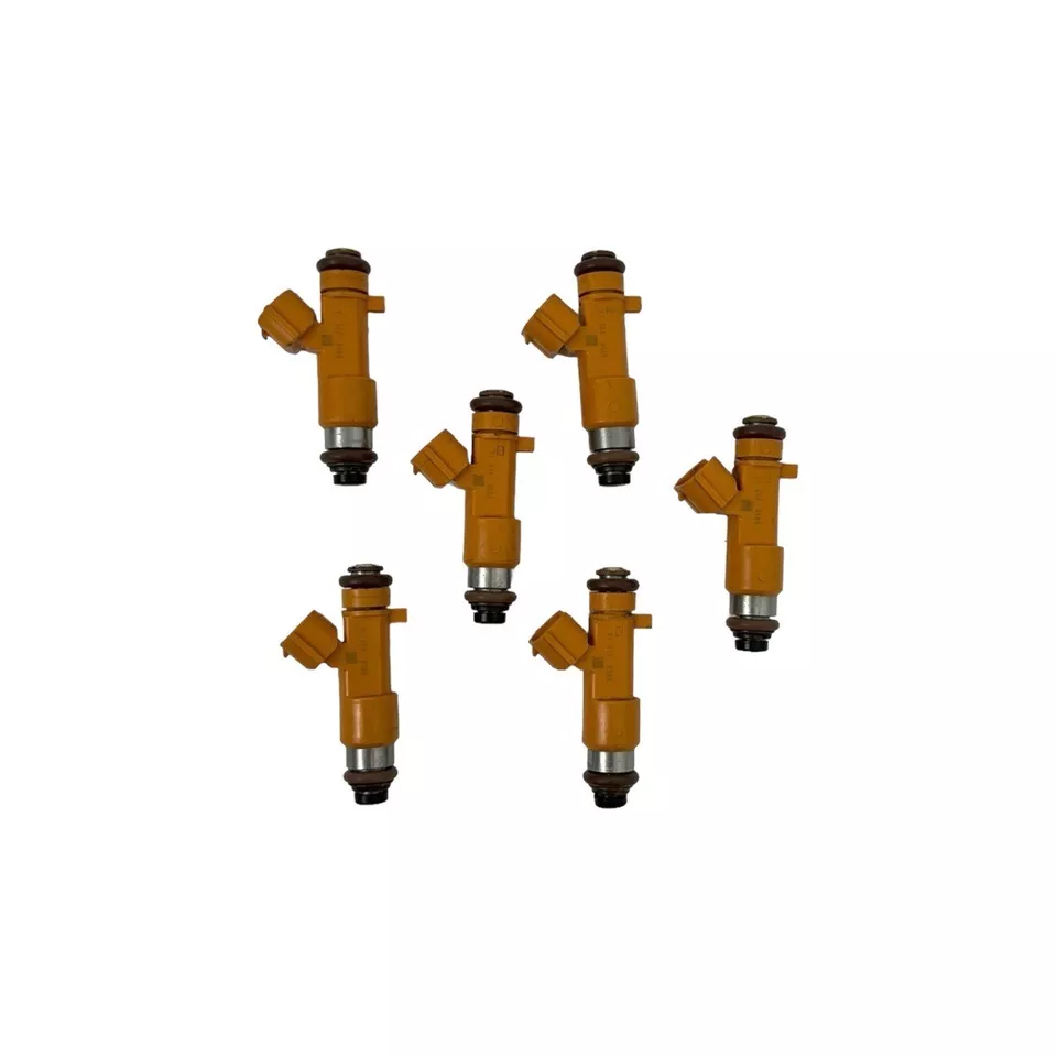 Fuel Injector Infiniti Nissan 3.7L 2008-2020 Set of 6 BENCH TESTED 16600EY00A OE Foto 2 de 4