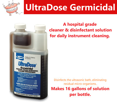 Dental UltraDose Germicidal Ultrasonic Cleaning Solution, 16 Gallons, L&R UD036