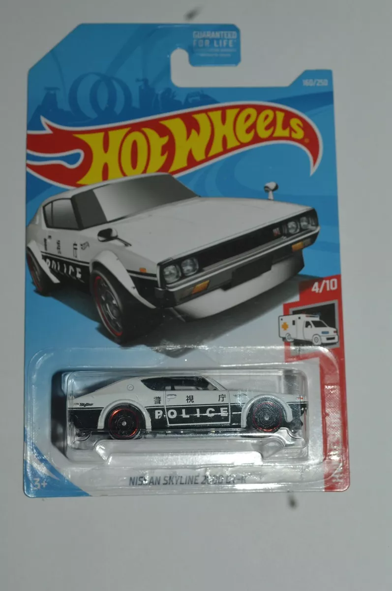 Hot wheels nissan sales skyline police
