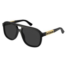 New GUCCI GG1188S 001 Black/Grey Polarized 58-17-140 Sunglasses