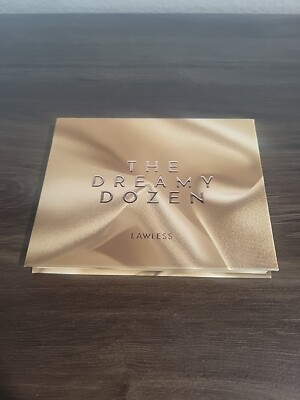 LAWLESS The Dreamy Dozen Eyeshadow Palette Talc Free New Without Box