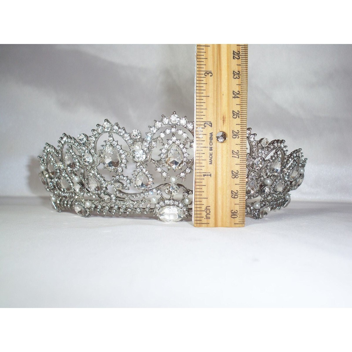 Rhinestone bridal tiara, prom Quenceanera princess party 
