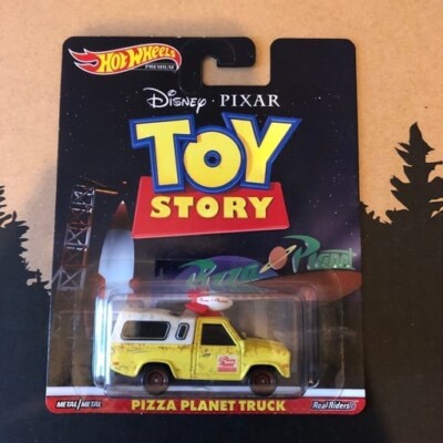 Hot Wheels Disney Pixar Toy Story Pizza Planet Truck Real Riders