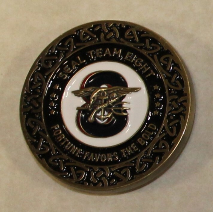 NAVY SEALs team 8 チャレンジコイン SEAL Team 8 / Eight Sons of Odin Navy Challenge Coin