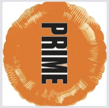 PRIME 18” Foil Round Helium Balloon Any Occasion Party Decoration Orange Drink