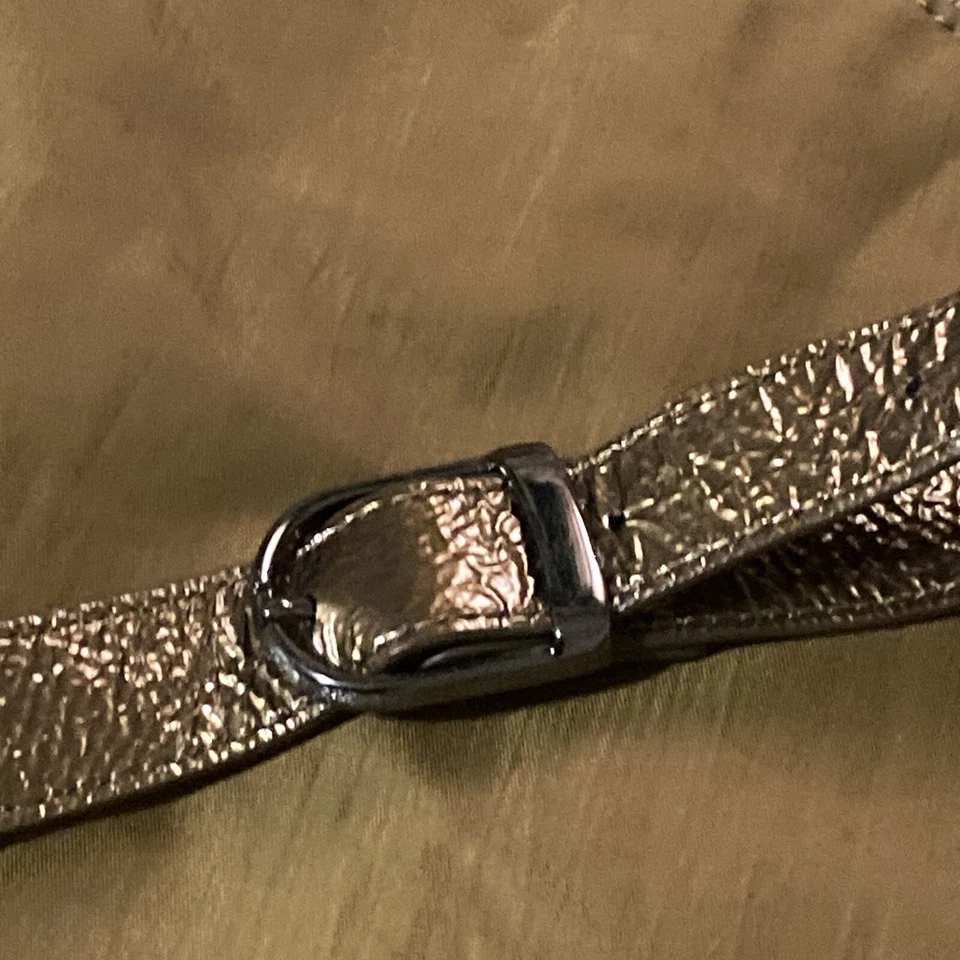 Hobo International Bronze Nylon Crossbody Organizer Shoulder Bag - Image 4 of 4