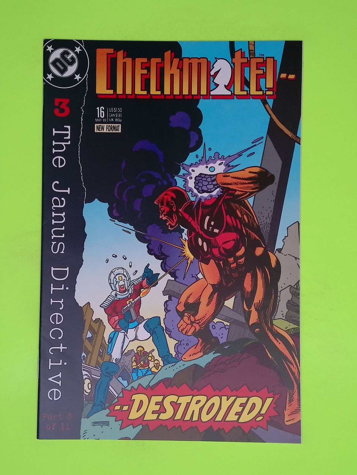 Checkmate #16 Vol. 1 1989 DC Comics 8.0 Comic Book K56-69