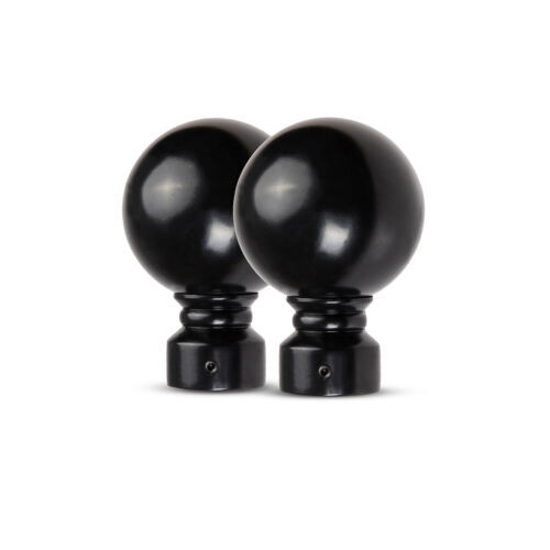 Extendable Curtain Poles with End Finials + Fittings Set 28mm Heavy Duty Rods UK - Picture 16 of 31