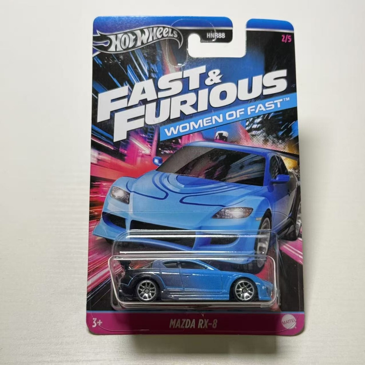 Hot Wheels FAST AND FURIOUS Mazda RX 8 Women's Fast Brand New 1:64