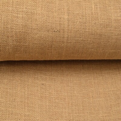 Jute Stoff Sackleinen Rupfen Beige Natur 100% Jute Unbehandelt OekoTex