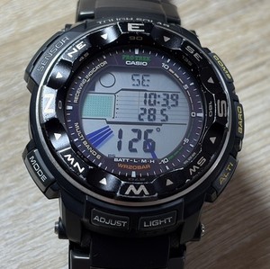 CASIO PROTREK PRW-2500YT 電波ソーラー ブラック Casio Pro-Trek Prw-2500 | eBay
