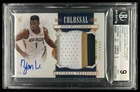 2019-20 National Treasures Zion Williamson Colossal Patch Auto RC #4/10 BGS 9/10