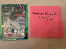 2025 Walker Jenkins- Bowman 1st Chrome with JSA /COA