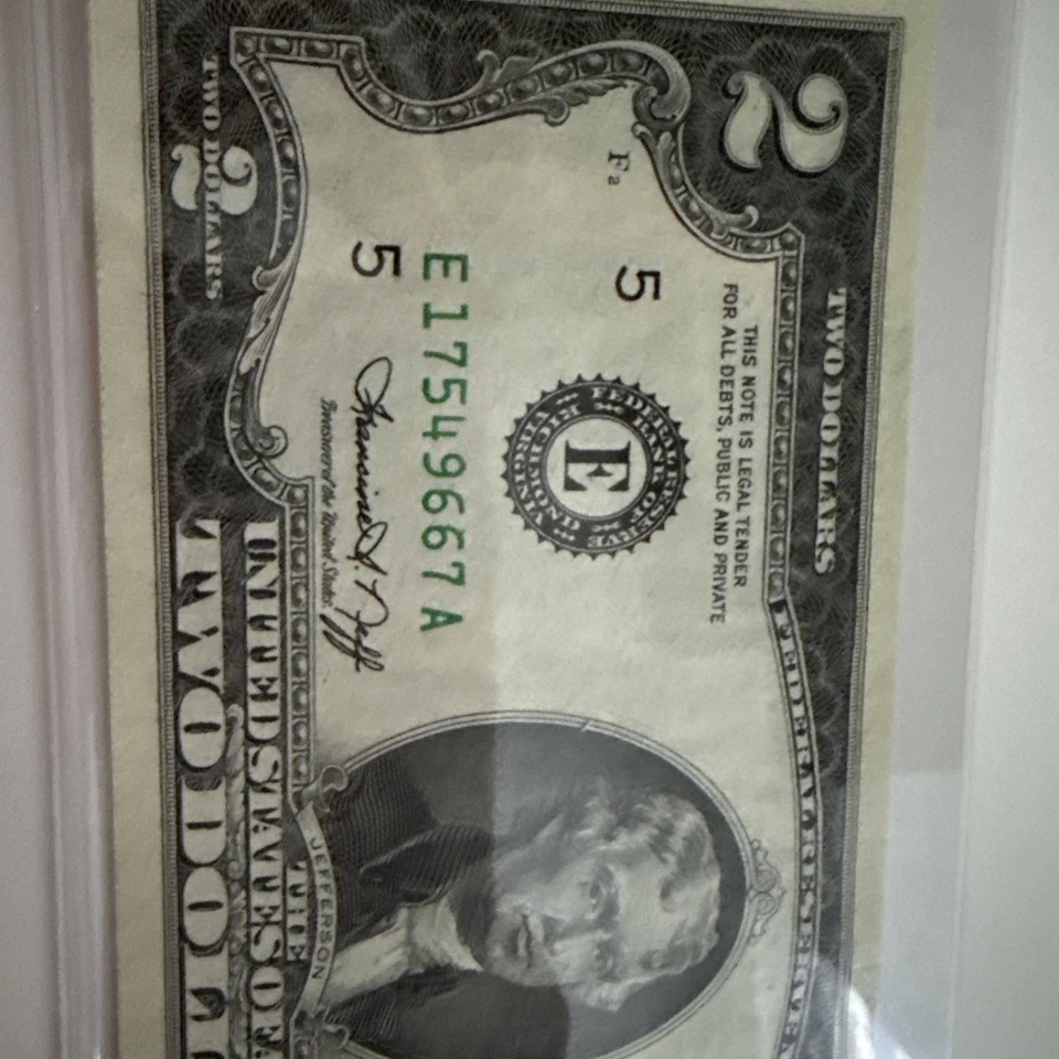 1976 $2 FRN Bicentennial Two Dollar Note Uncirculated - Image 4 of 4