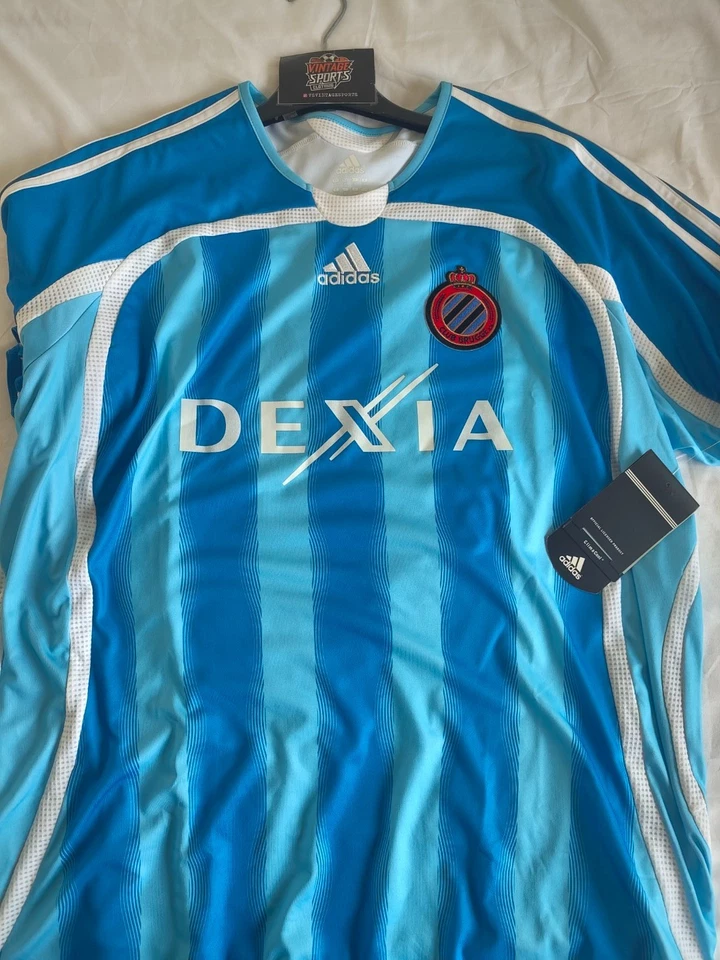 NOUVEAU maillot de football extérieur Club Brugge 2006-2007 (XL) maillot Adid... - Photo 2/3