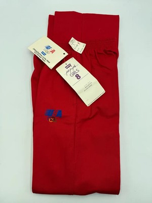 VTG DEADSTOCK Just For Girls 1984 Olympics LEVIS Pants in RARE Red Color Sz 8
