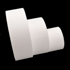 Round Styrofoam Foam Cake Dummy Modelling Sugarcraft Flower Wedding Decor