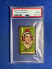 1911 T205 Piedmont Lena Blackburne Chicago White Sox PSA 4