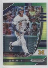 2020 Panini Prizm Draft Picks Green & Yellow Hyper Jesse Franklin V #PDP97 11th