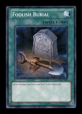 Foolish Burial Common Unlimited Structure Deck: Dragunity Legion SDDL-EN029 NM