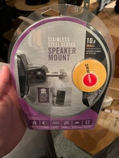 OmniMount 10.0 Universal Speaker Mount Stainless Steel NEW IN BOX