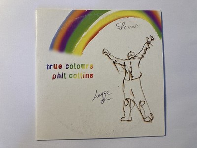 CD SINGLE PHIL COLLINS TRUE COLORS Kartenhülle 2 Spuren guter Zustand - Name w
