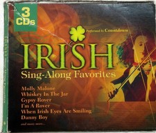 Countdown Irish Sing-Along Favorites 3 CD Set Folk Traditional