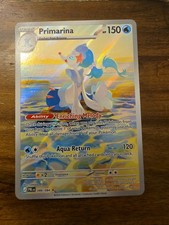 Carta Pokemon Acqua TCG Primarina 088/084 PBL en Holo Full Art 150HP