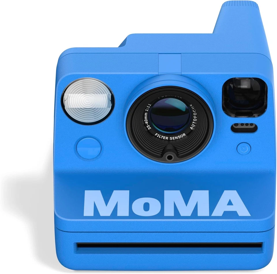 New POLAROID x MoMA CAMERA Instant Film Now 3rd Generation I-Type + 3 Straps NIB - Image 2 of 4