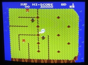 Dig Dug & Dig Dug II Nintendo Famicom Disk System Japan Import US Seller TESTED