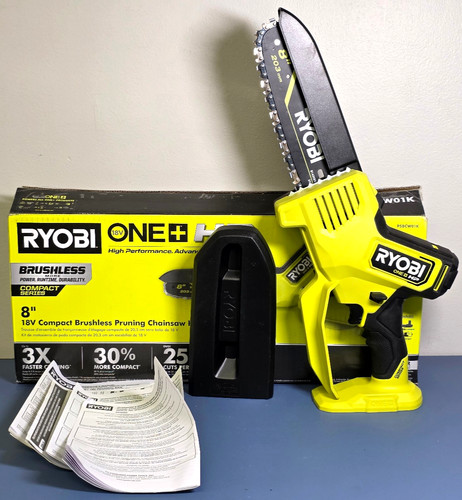 Ryobi PSBCW01B 18V ONE+ HP 8" Brushless Pruning Chainsaw Tool Only Parts Repair
