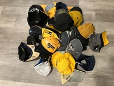 Various Pittsburgh Sports Hats Steelers Penguins Pirates Pitt Panthers L/XL Adj