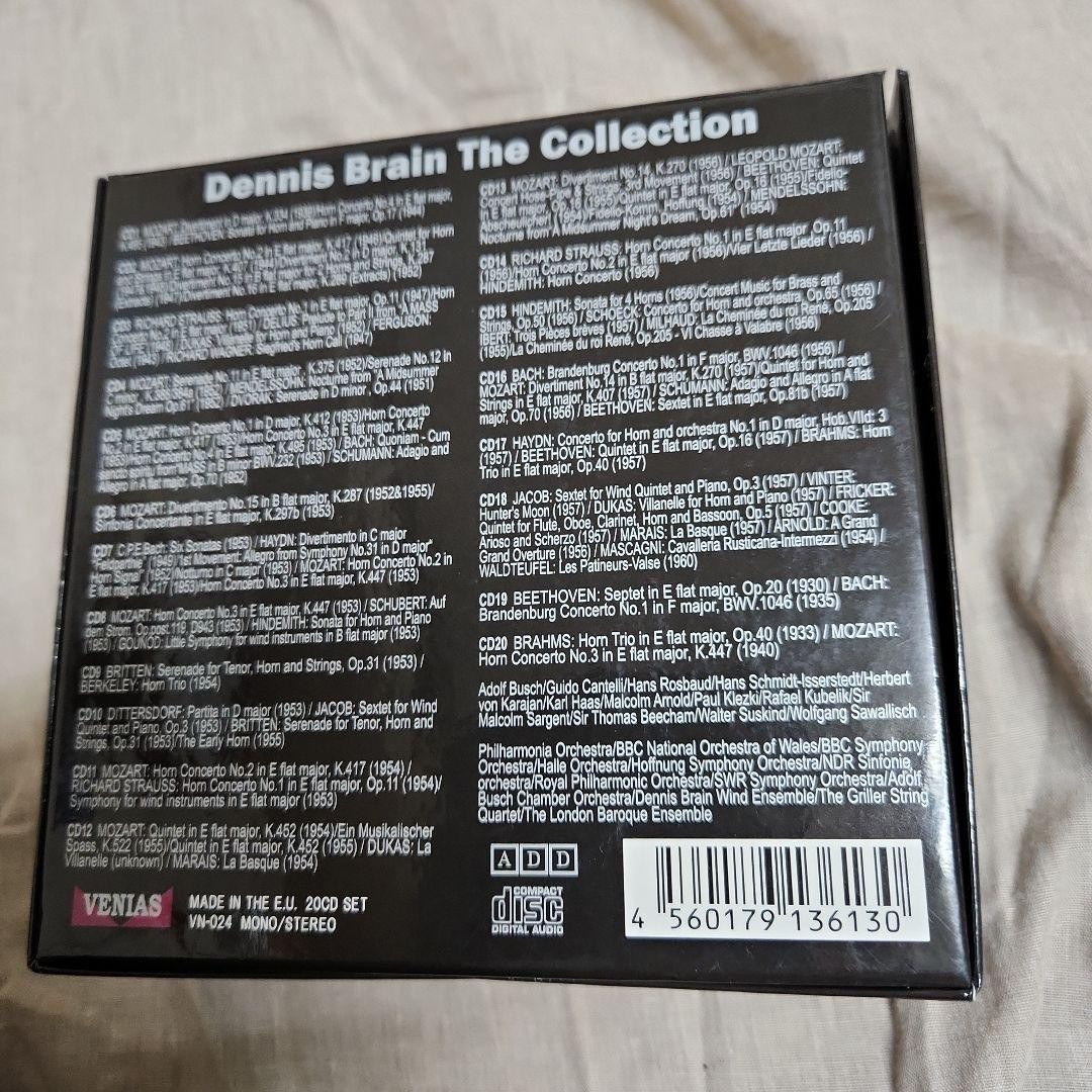 クラシック Dennis Brain The Collection 20CD クラシック Dennis Brain The Collection 20CD Dennis Brain The