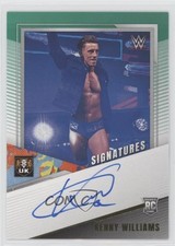 2022 Panini WWE NXT NXT Signatures Green Kenny Williams #NS-KWL Auto y4f