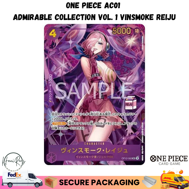 One Piece Card Game Admirable Collection Vol. 1 Vinsmoke Reiju