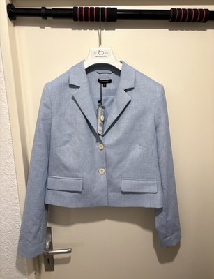 More & More Blazer Damen Größe 36 hellblau Business Sakko Jacke Neu mit Etikett