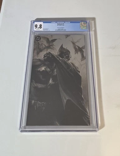 Batman #1 CGC 9.8 Graded Gabriele Dell'Otto Limited Edition Foil Variant Cover