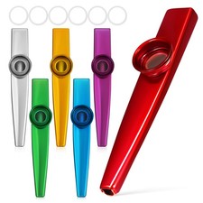 6 Pcs Wood Kazoo for Music Accompaniment Kazoos Adult Easy to Learn