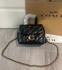 CCC12 Tabby Top Handle Bag Quilted Shoulder Bag black