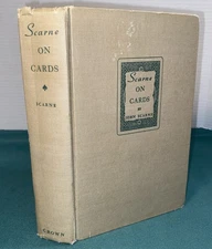 SCARNE ON CARDS John Scarne ~ c.1949 ~ Tricks Illustrated Card Cheats ~ Hardback