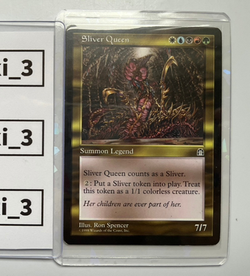 MTG Sliver Queen Stronghold English 1998 Rare Magic the Gathering