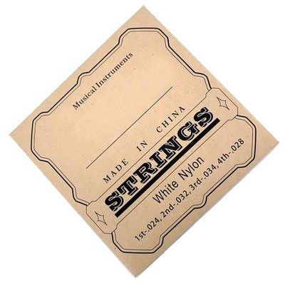 4x Ukulele Strings Clear Beautiful Sound Professional Nylon Strings Replacement