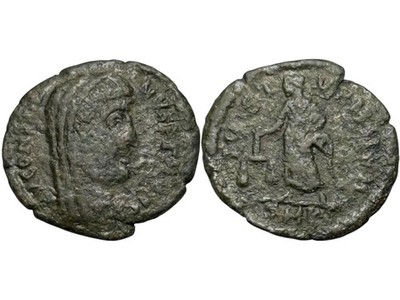Konstantin I., Nummus, Zikus, 342-347 n. Chr. RAR! [ROM_3710]